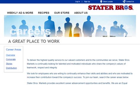 stater brothers careers|stater brothers job application online.